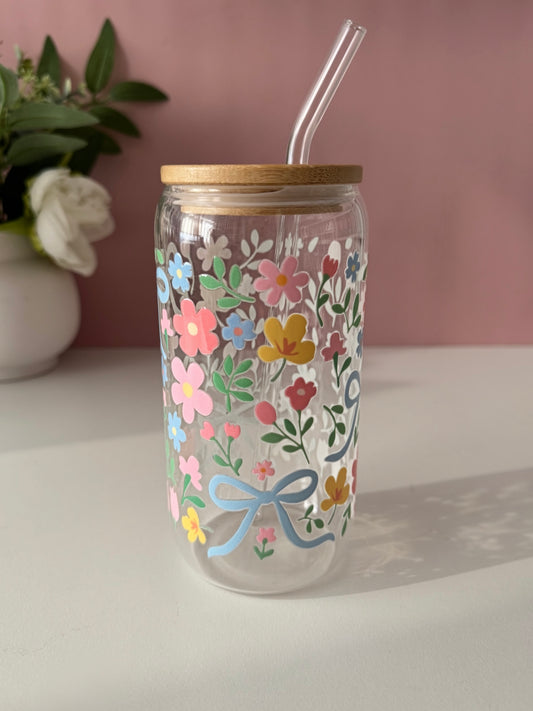 Secret Garden Glass Cup