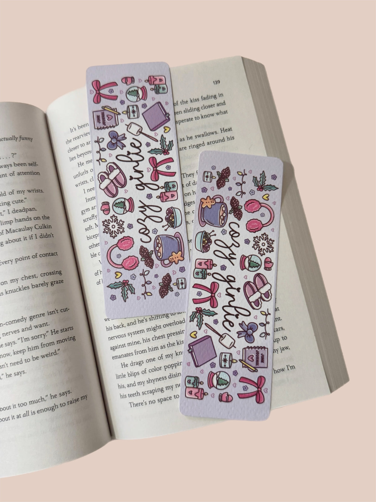 Cozy Girlie Bookmark