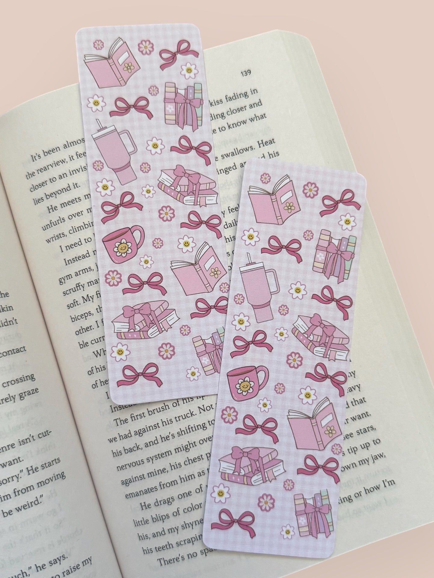 Pink Coquette Bookmark