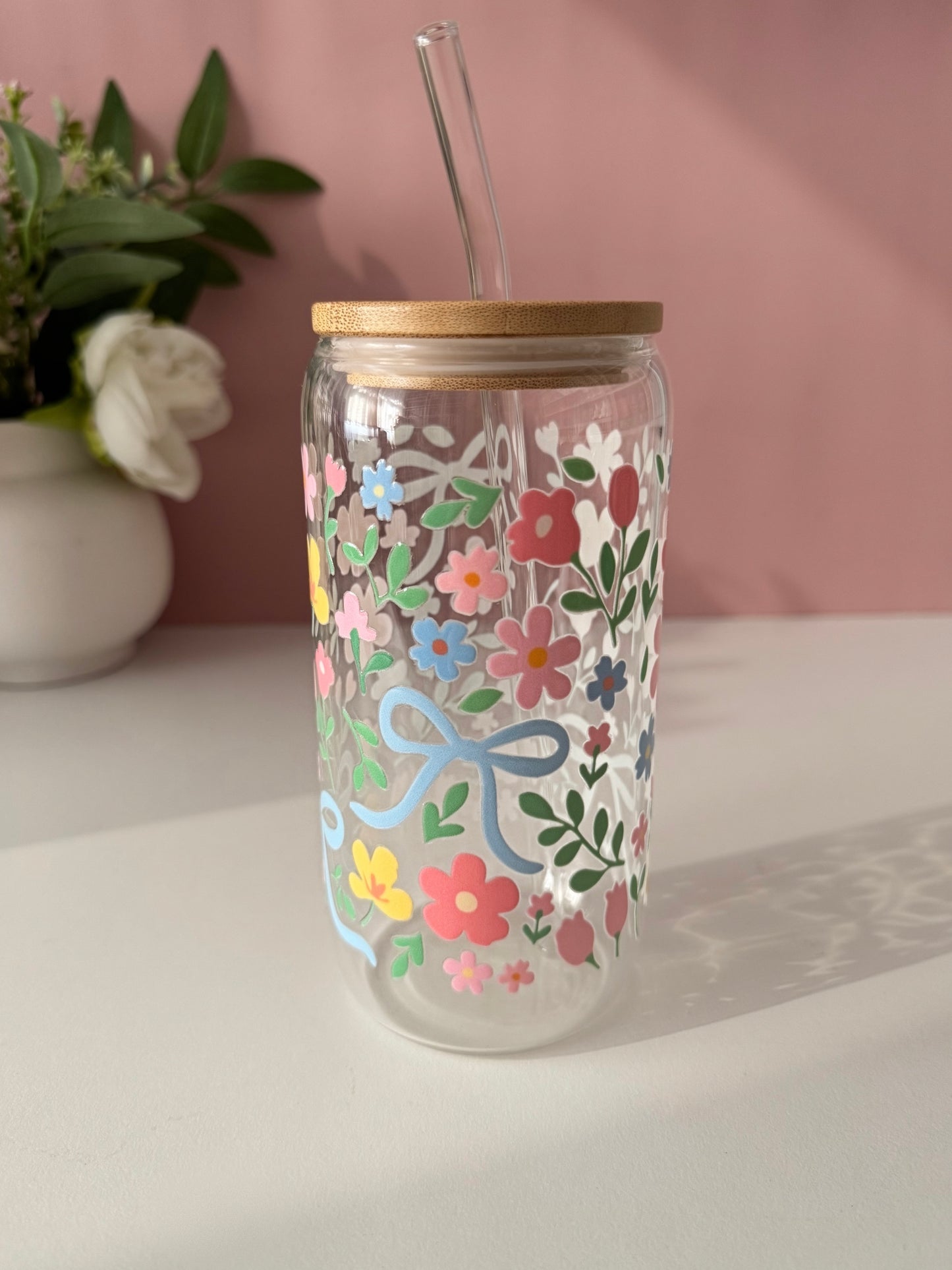 Secret Garden Glass Cup