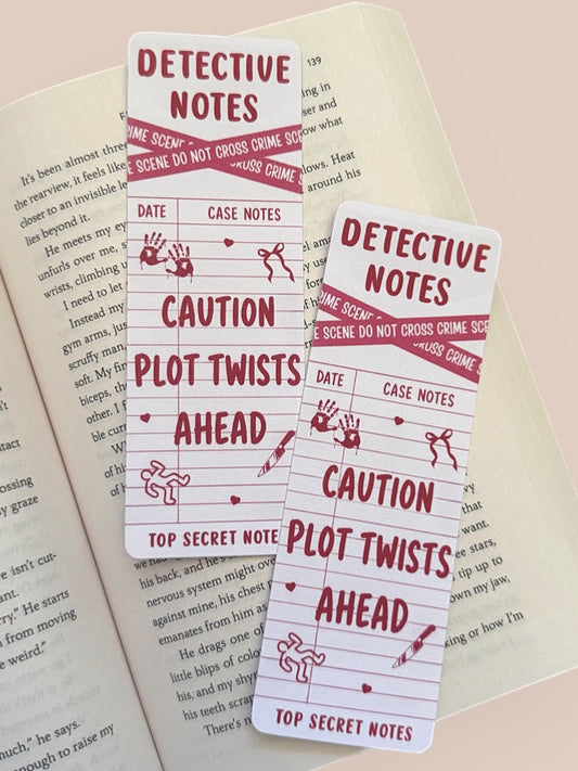 Detective Notes Bookmark