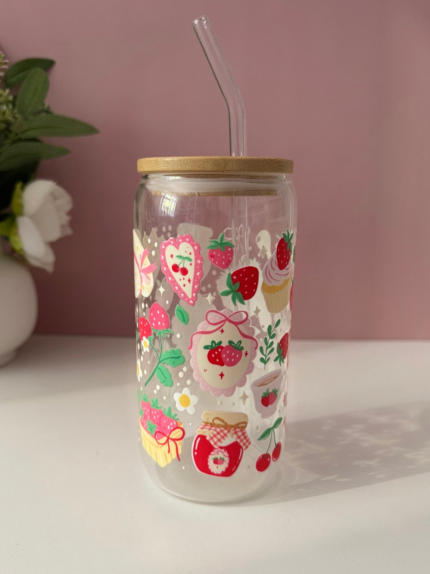 Strawberry Book Box