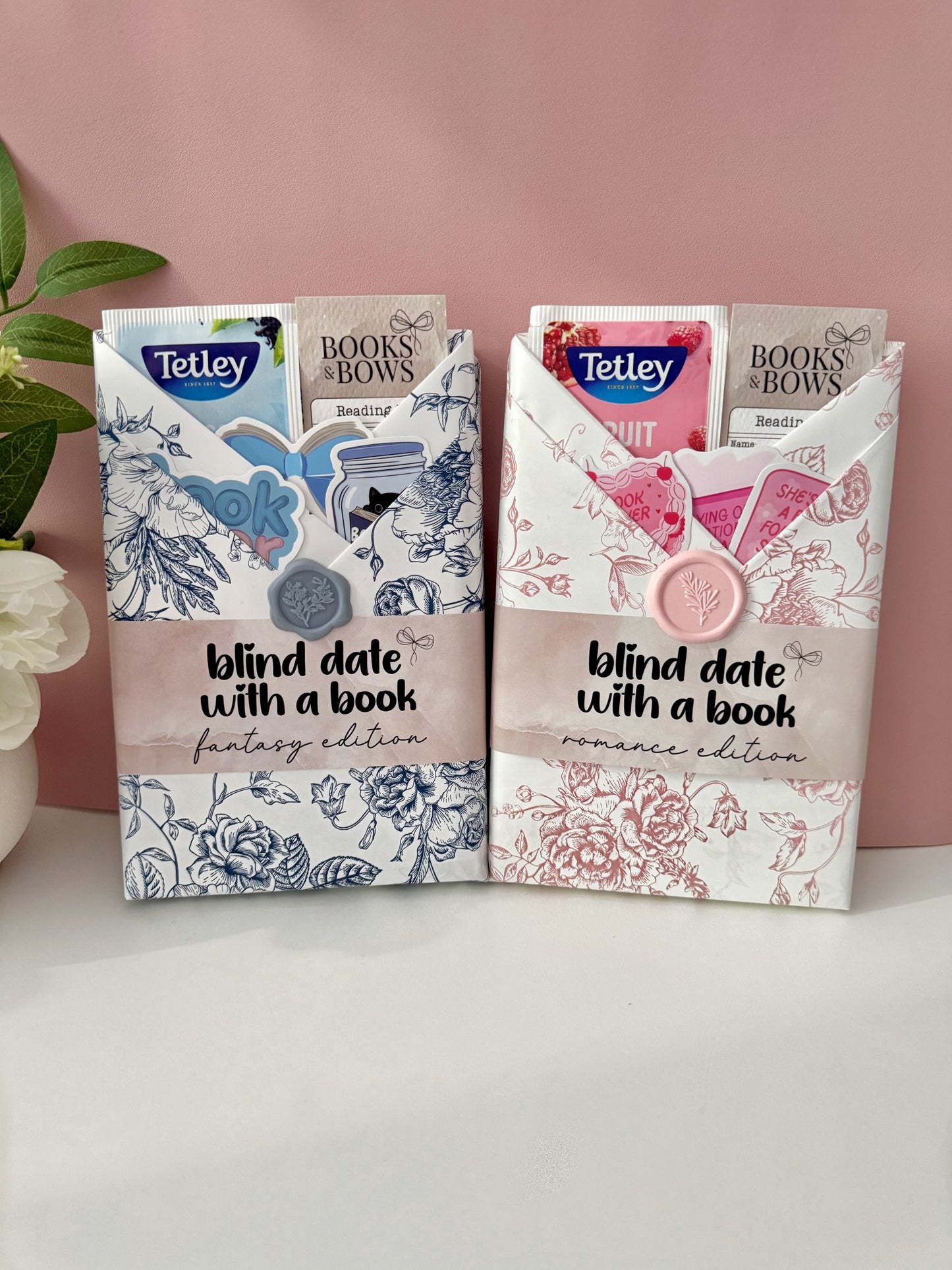 Floral Blind Date With a Book