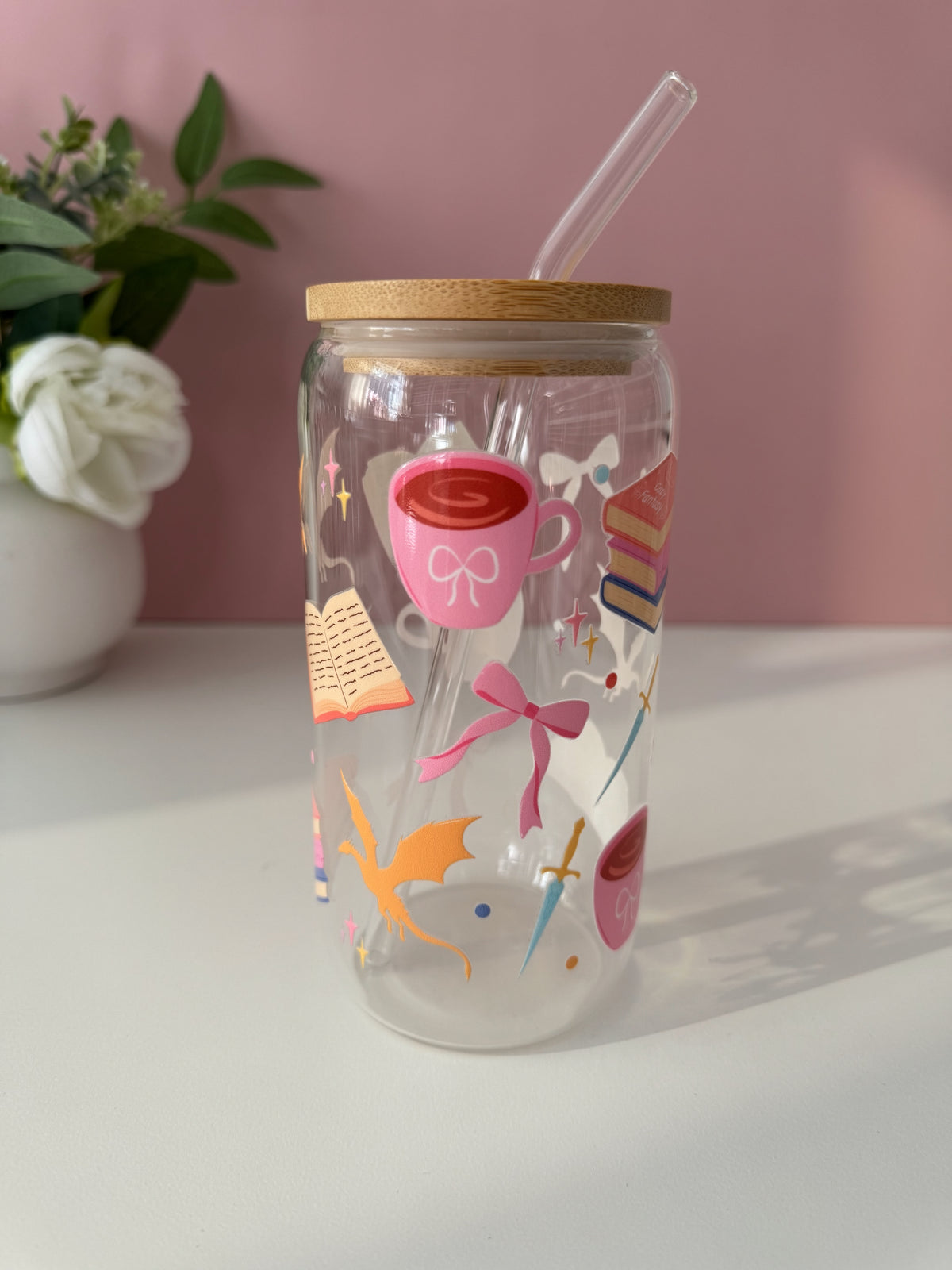 Fantasy Girlie Glass Cup