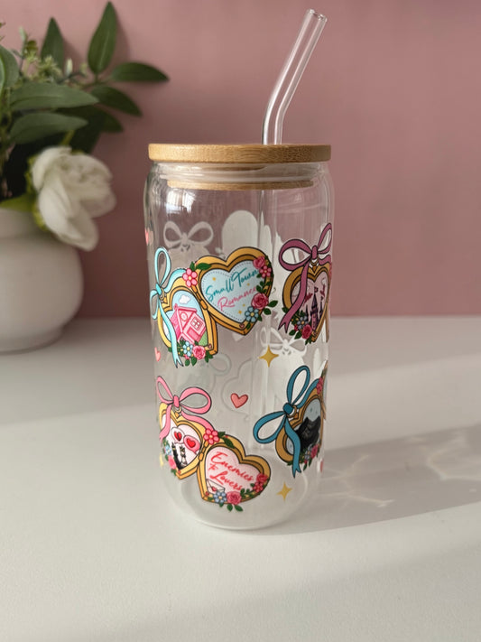 Romance Lockets Glass Cup