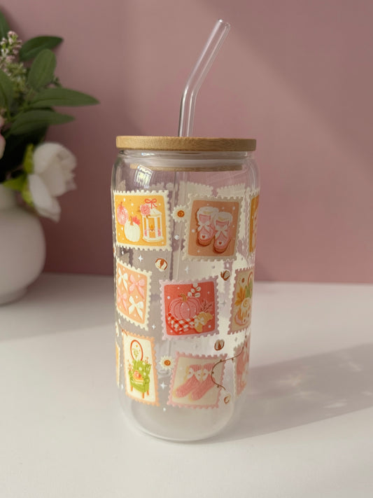 Autumn Glass Cup