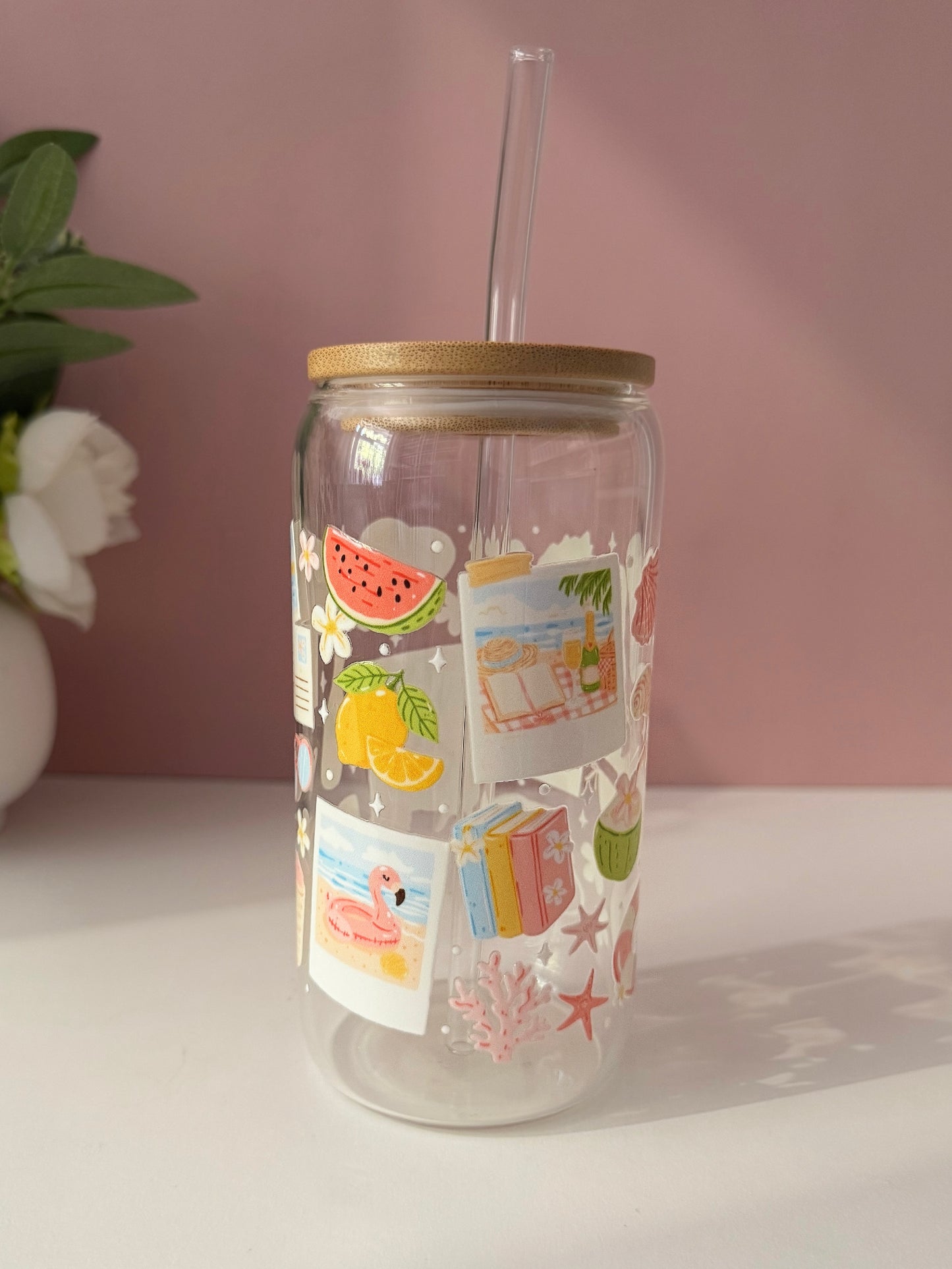 Summer Glass Cup
