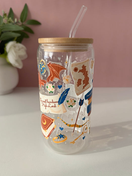 ACOTAR Inspired Glass Cup