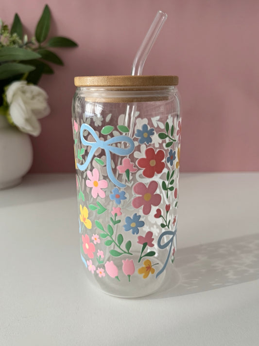 Secret Garden Glass Cup