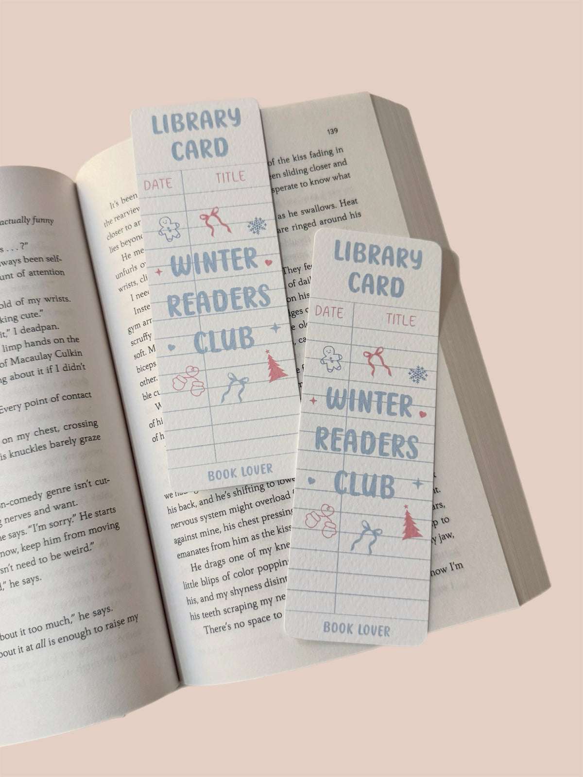 Winter Readers Club Bookmark