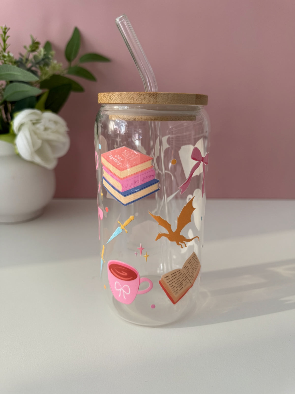Fantasy Girlie Glass Cup