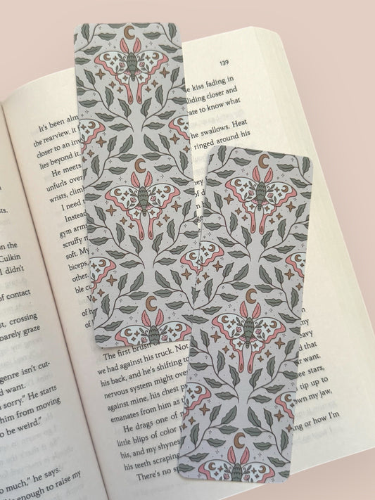Lunar Moth Bookmark