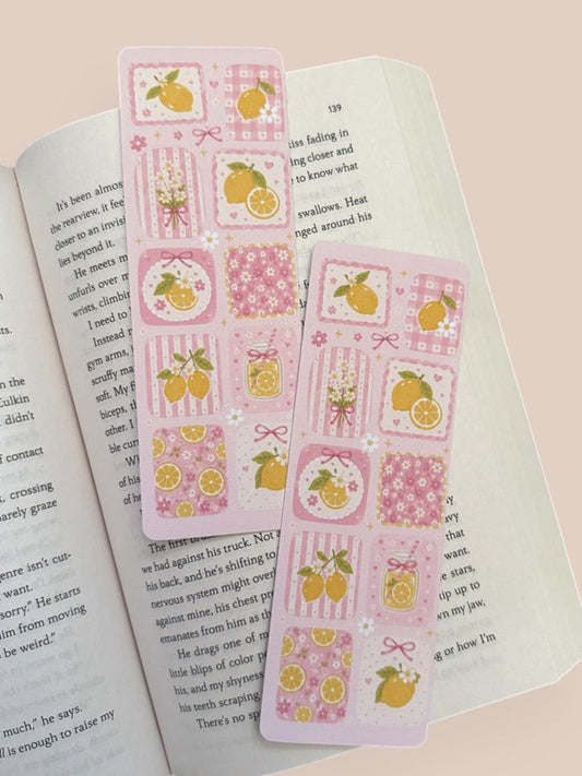Pink Lemonade Bookmark
