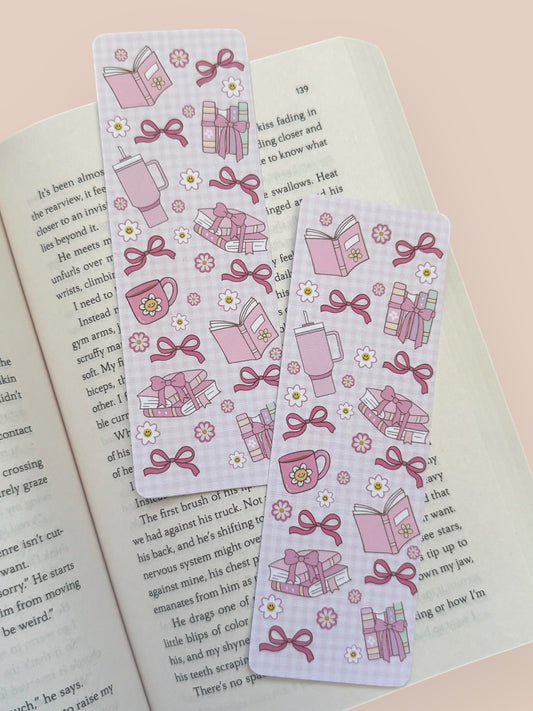 Pink Coquette Bookmark