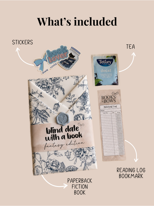 Floral Blind Date With a Book